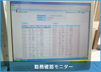 勤務確認モニター